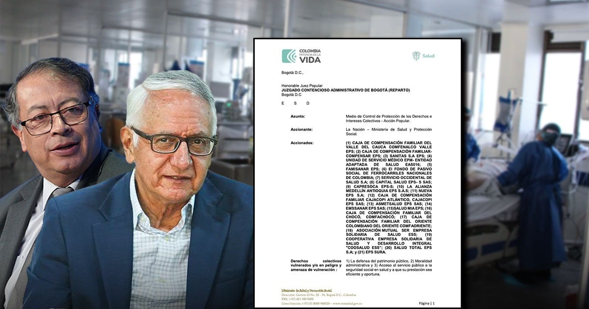 Así empieza la guerra frontal del gobierno contra las EPS, son 21 las que tiene en la mira