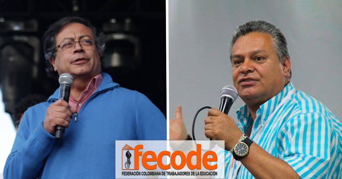 ¿Quién fue el presidente de Fecode que propuso entregarle $ 500 millones a la campaña de Petro?