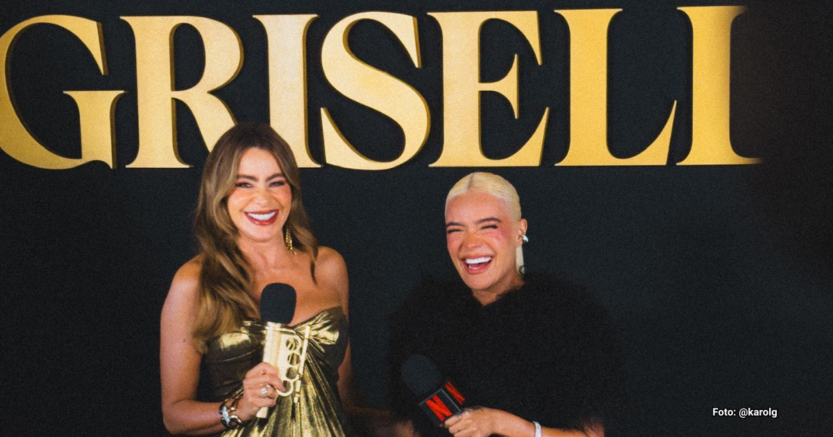 Cómo fueron los cinco minutos de fama que Sofía Vergara le regaló a Karol G en Griselda