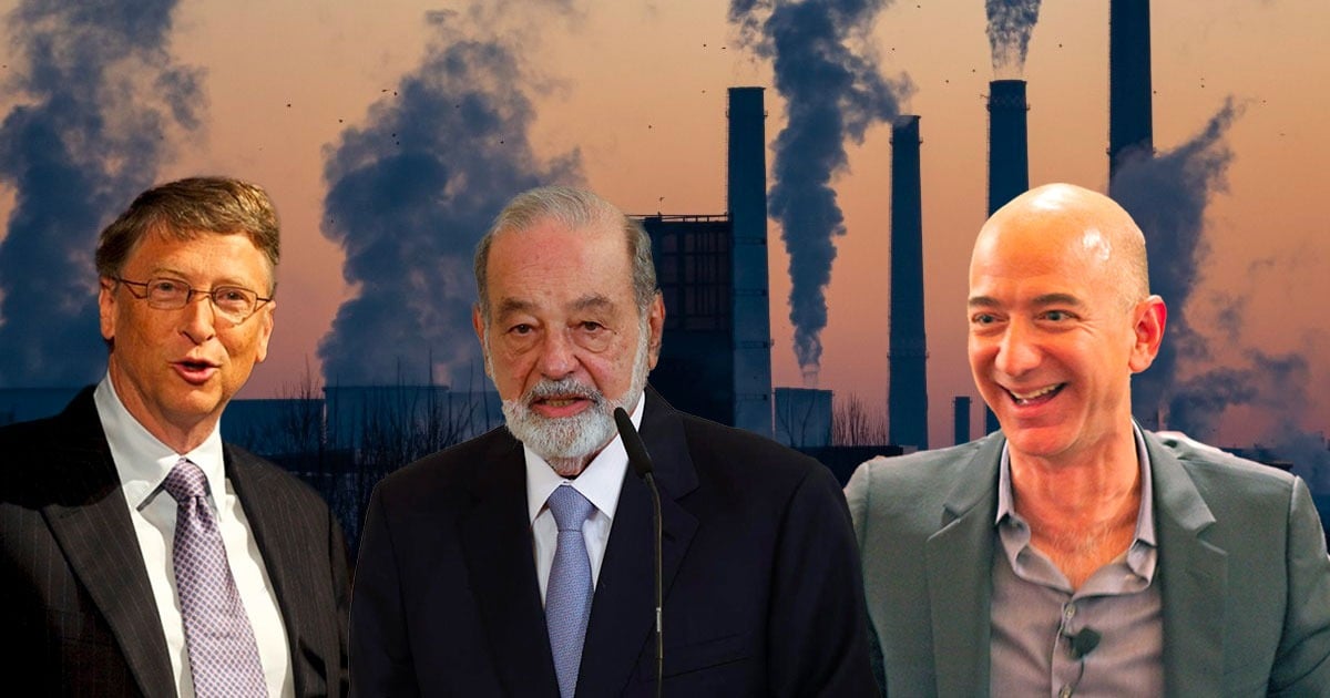 Carlos Slim el más rico de Latinoamérica, pero también el que más contamina
