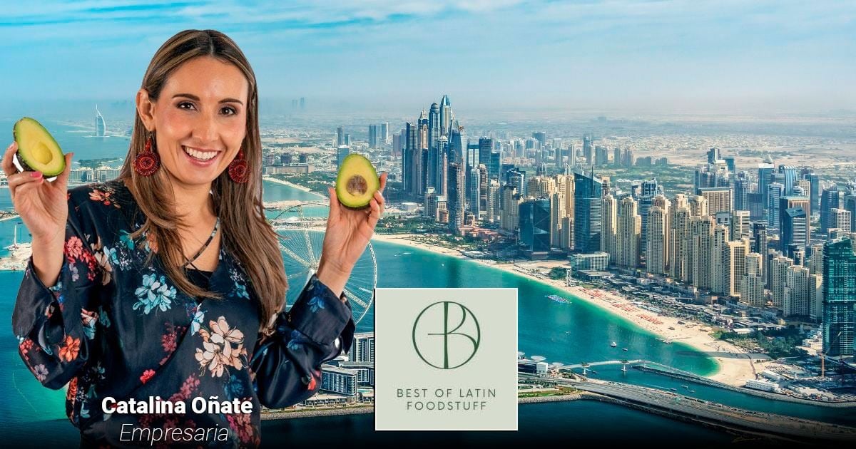 La colombiana que hizo fortuna en Emiratos Árabes vendiendo aguacate latino