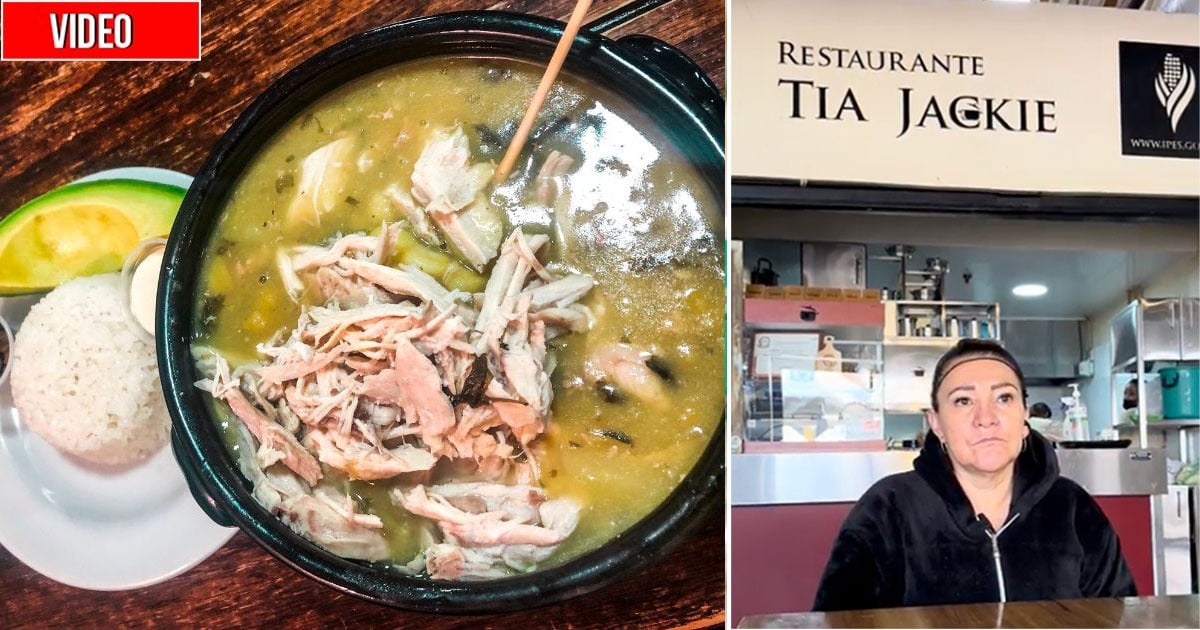 La tía Jakie, el lugar donde venden el mejor ajiaco de Bogotá
