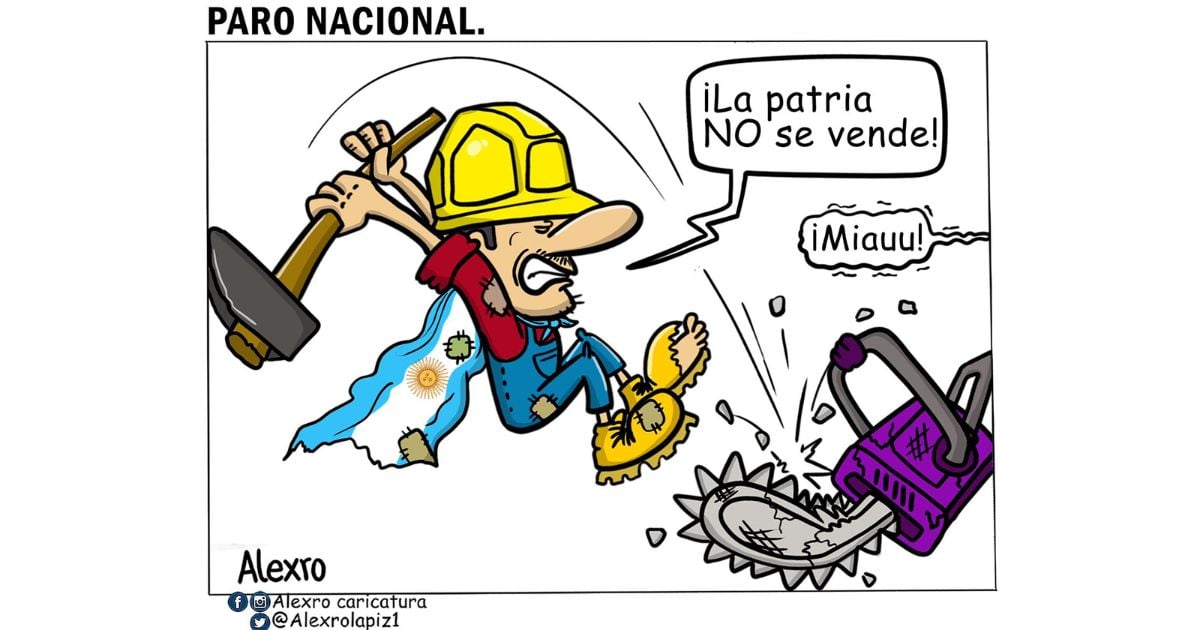 Caricatura: Paro Nacional