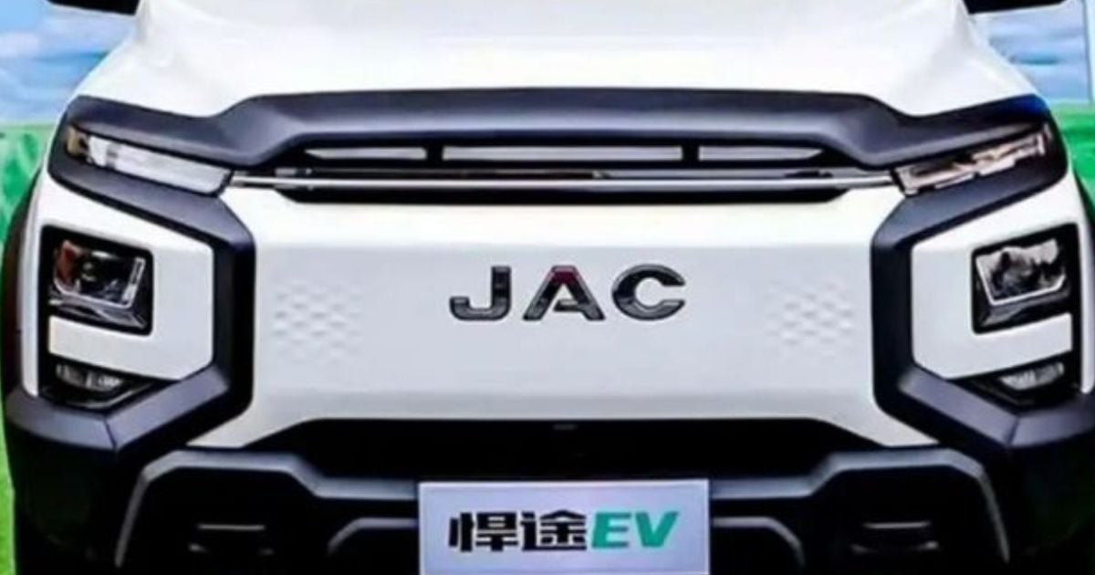 La pick-up eléctrica que JAC está preparando para competir con Ford y BYD