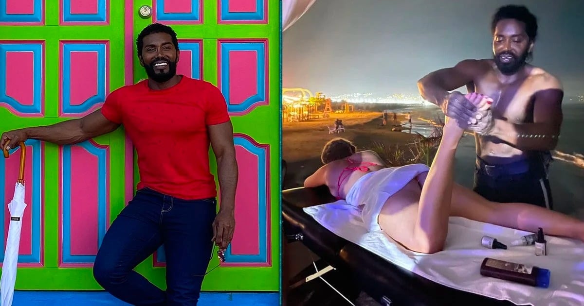 Nerú, el masajista de Verónica Alcocer aseguró su puesto en la Casa de Nariño durante el 2024