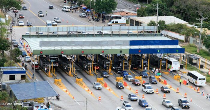 Peajes de Colombia - aumento pasajes