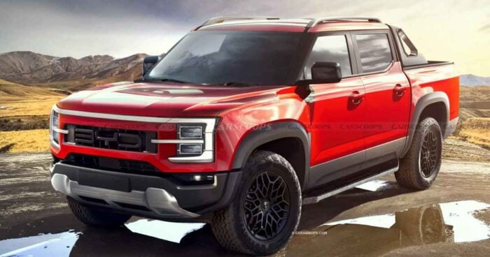 La nueva camioneta de BYD se alista una nueva y llamativa pick-up