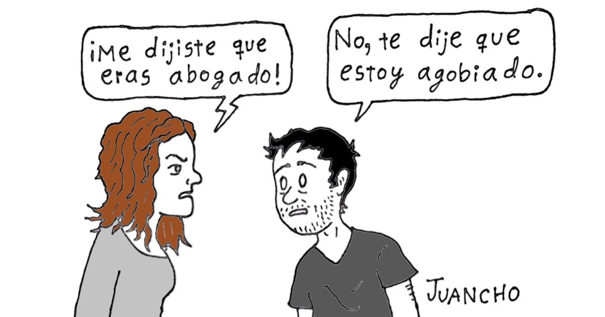 Caricatura: Malentendido