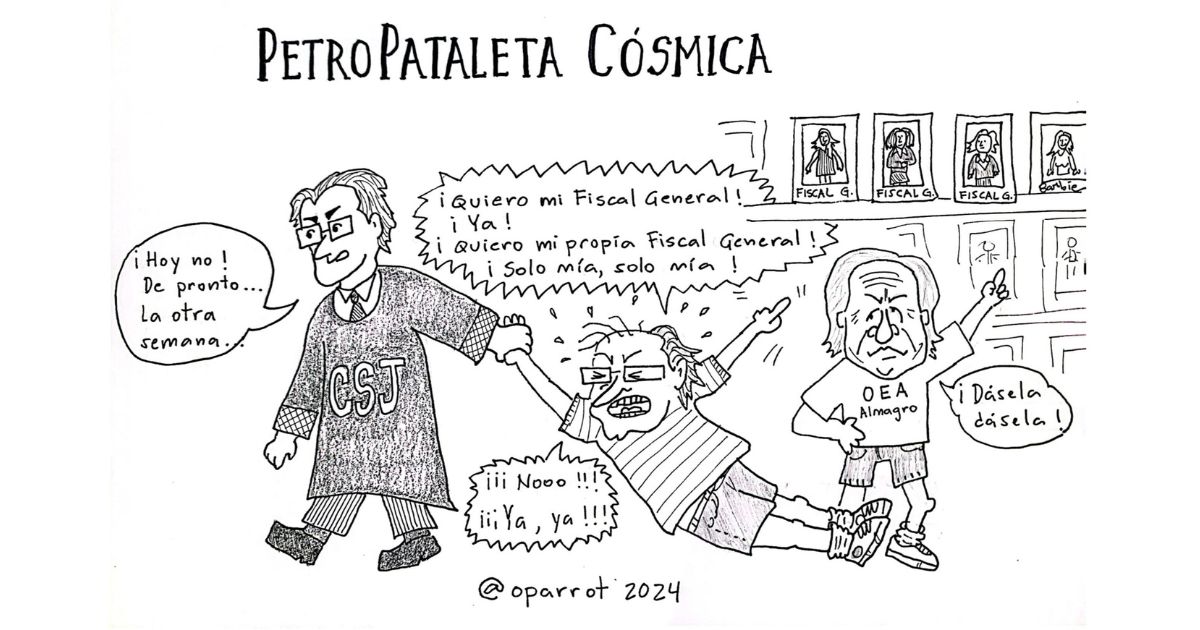Caricatura: La petropataleta cósmica