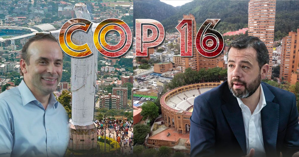 La puja entre Alejandro Eder y Carlos Fernando Galán por llevarse la COP16 a su ciudad