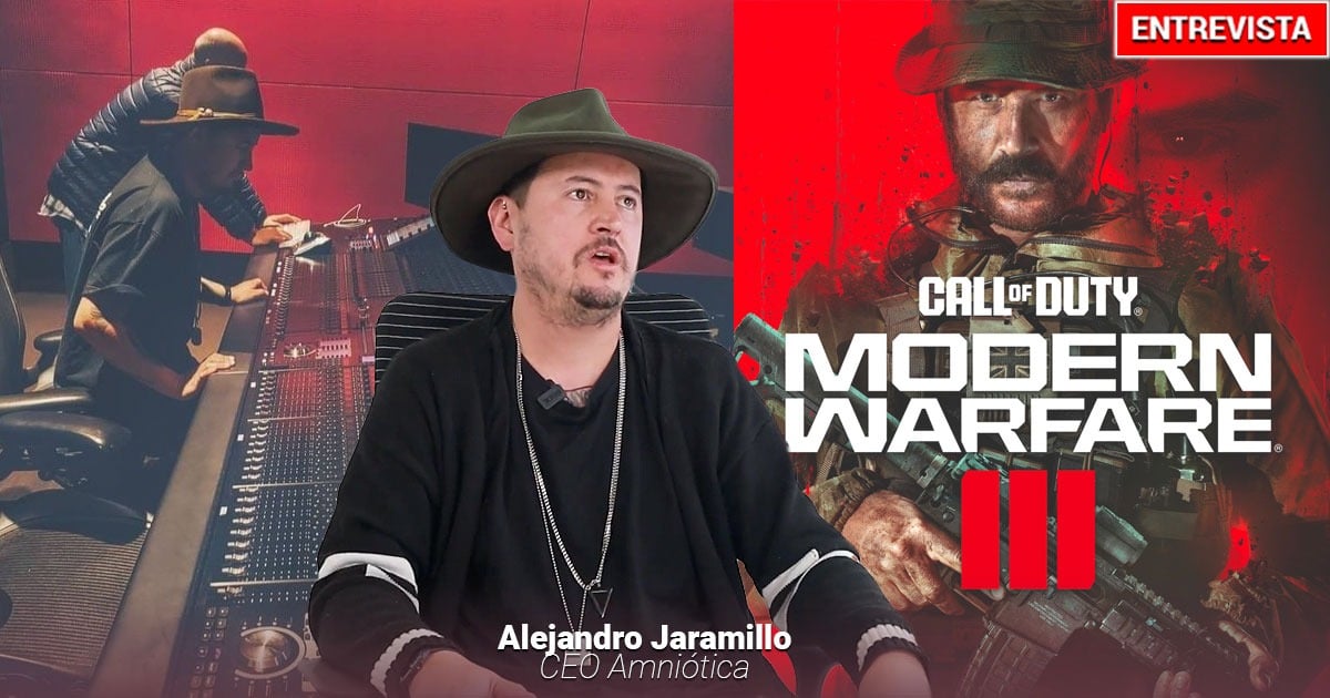El sonidista colombiano que se abrió camino en Hollywood y ahora está detrás del juego Call Of Duty