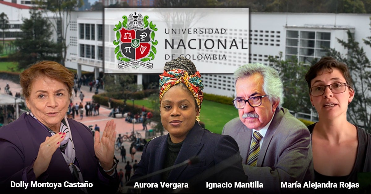 Ellos son los 8 que elegirán el reemplazo de la rectora Dolly Montoya en la U. Nacional