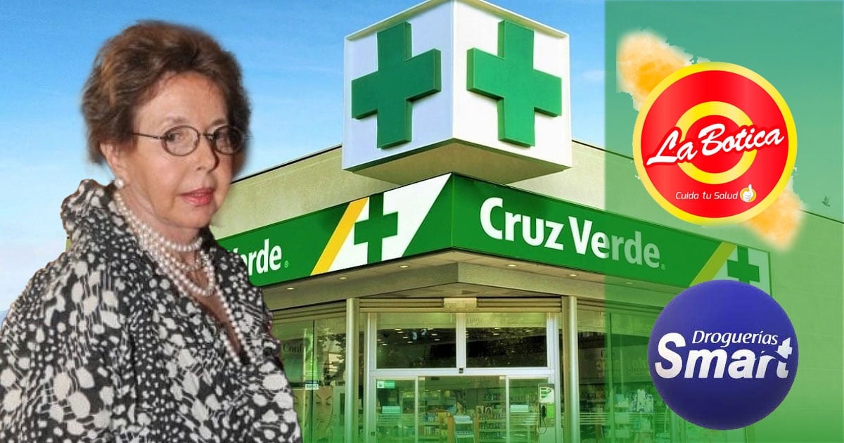 La viuda mexicana dueña de Cruz Verde sigue comprando droguerías en Colombia