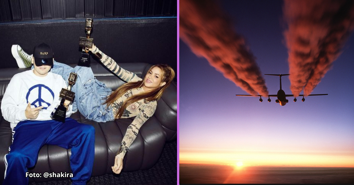 El día que Shakira se creyó Taylor Swift y aterrizó un avión en Barcelona sólo para darle un beso a Piqué