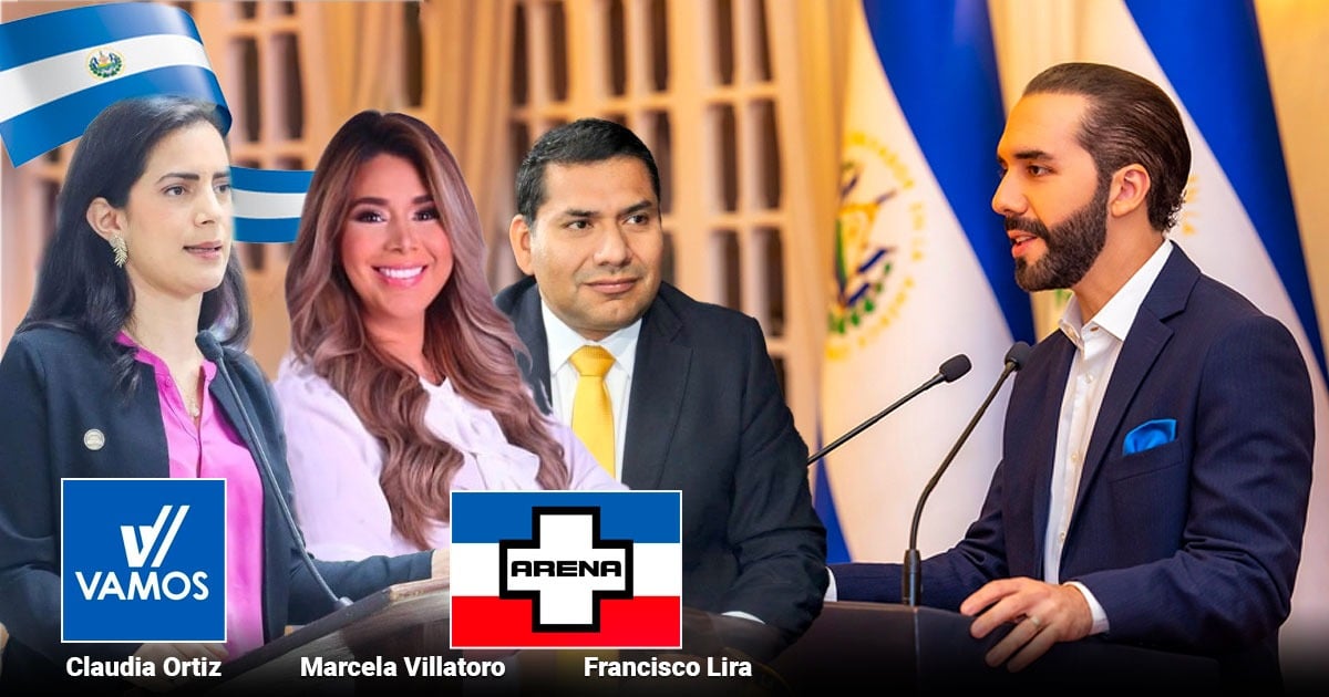 Tres valientes congresistas estarán encima de la presidencia de Bukele en El Salvador