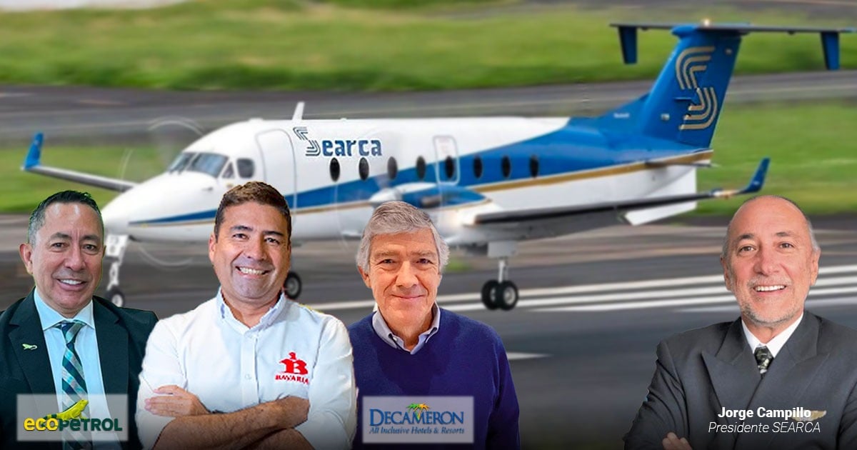 Searca, la empresa de chárteres que hizo millonario al piloto de avionetas que se la inventó