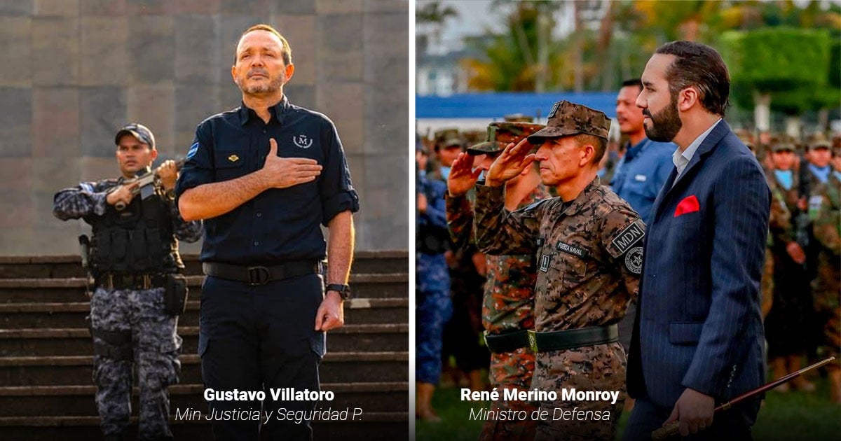 Los dos duros detrás de las medidas contra las pandillas que hicieron famoso a Bukele