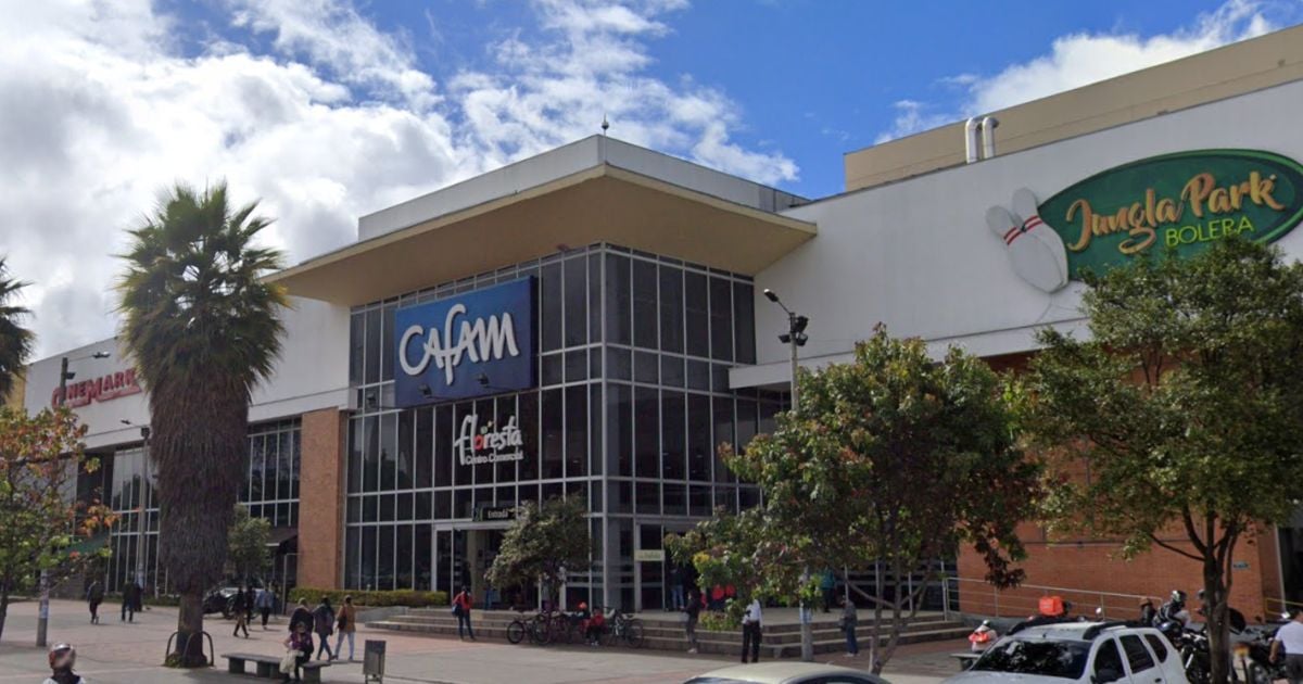Así se veía el centro comercial Cafam Floresta hace más de 20 años; no era ni la sombra de lo que es hoy