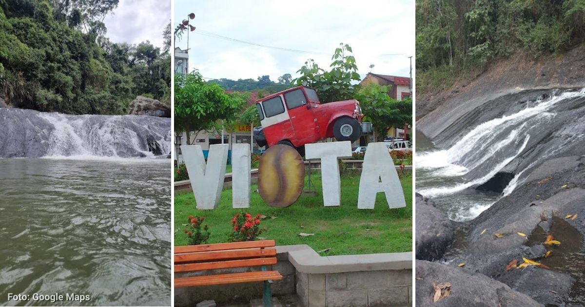 Cómo visitar la piscina natural con toboganes que está a dos horas de Bogotá; es totalmente gratis