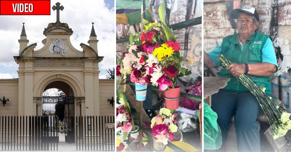 Medio siglo vendiendo rosas en la puerta del Cementerio, así es la vida de esta abuela de 83 años
