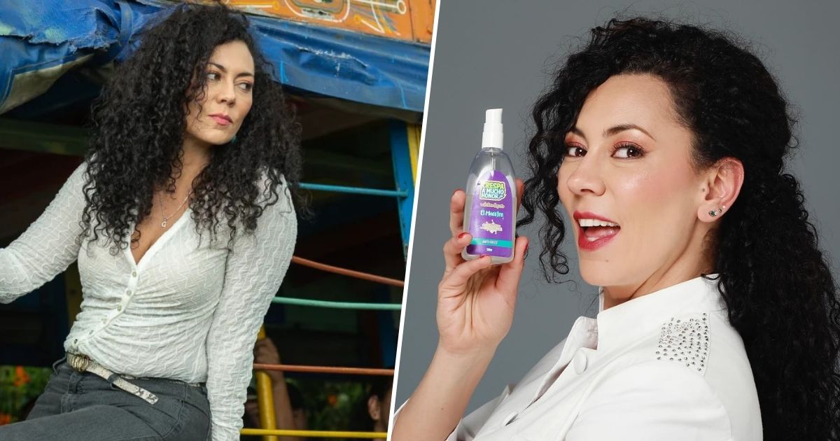 El negociazo de Andrea Guzmán, la tía de Rigo en la novela, fuera de la tv y todo gracias a sus crespos