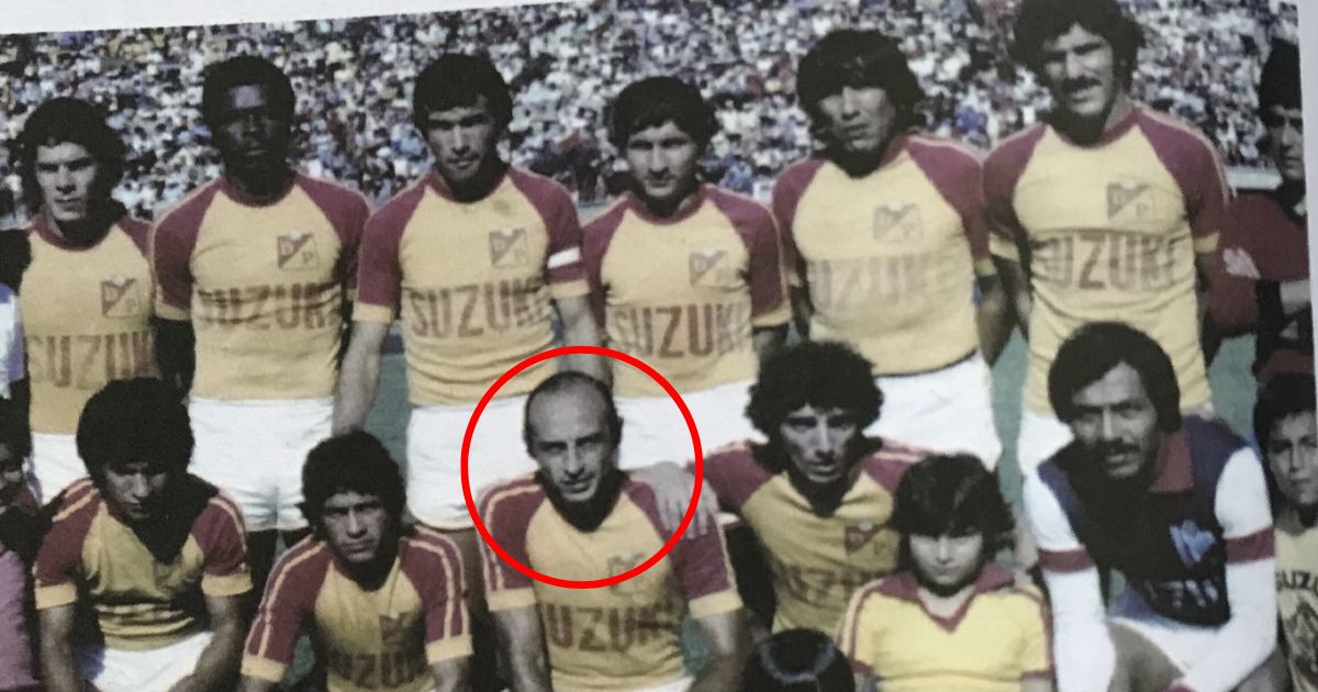 Máximo goleador del fútbol colombiano Hugo Lóndero