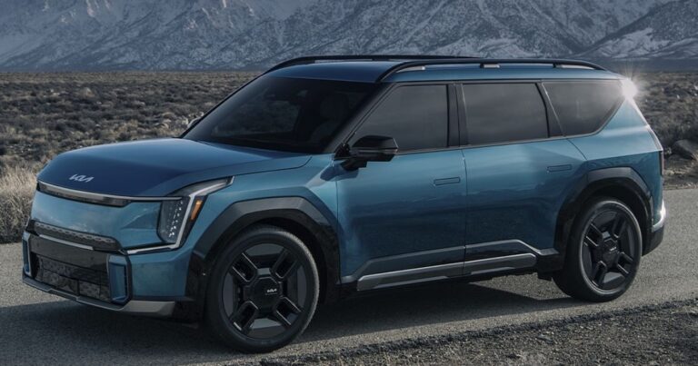 Kia EV9 - EV9, la camioneta de Kia que se posiciona como uno de los mejores carros del año