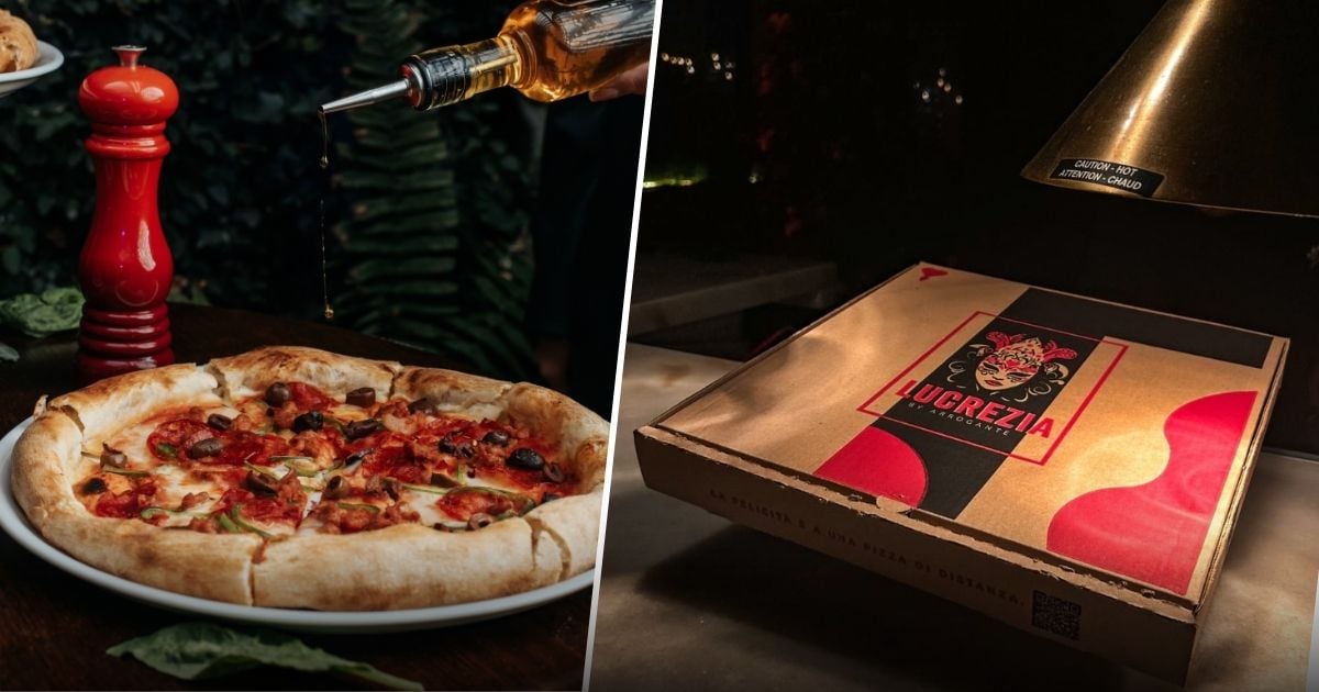 'Lucrezia' la nueva apuesta del restaurante Arrogante para vender pizzas a domicilio