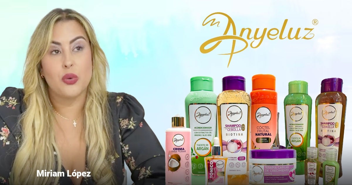 Quién está detrás Anyeluz, el popular champú de cebolla que respalda Lina Tejeiro