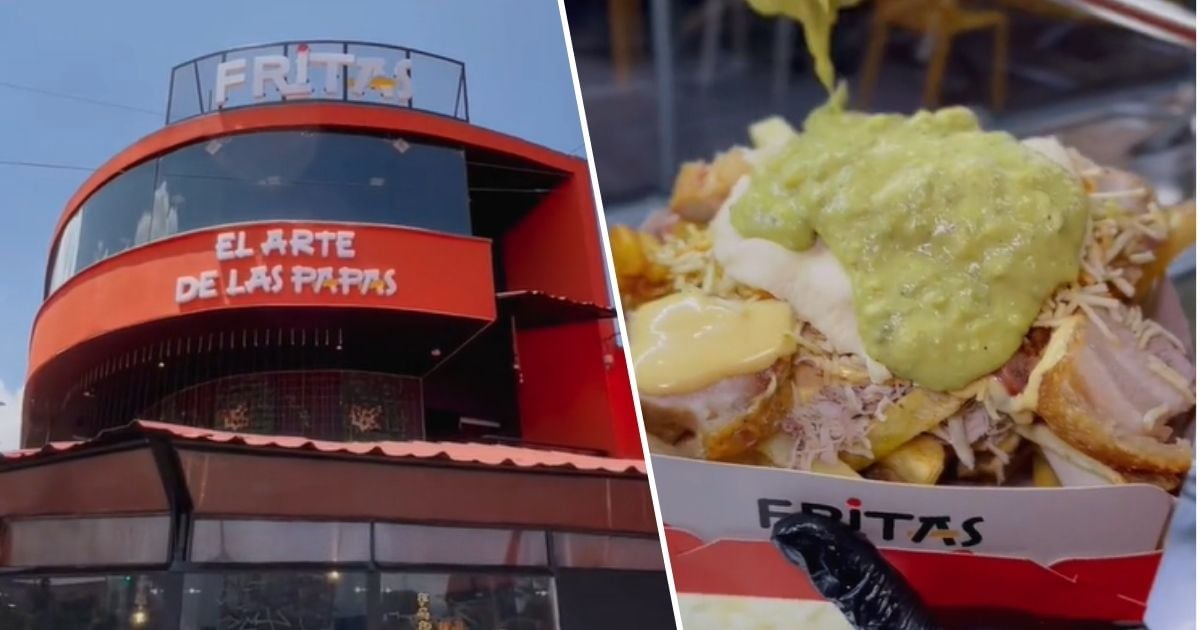 La mansión de las papas fritas en Bogotá donde puede comer mucho desde $21 mil