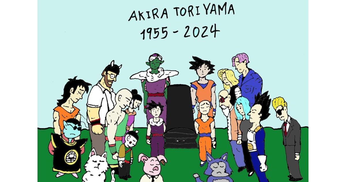 Caricatura: Adiós a Akira Toriyama