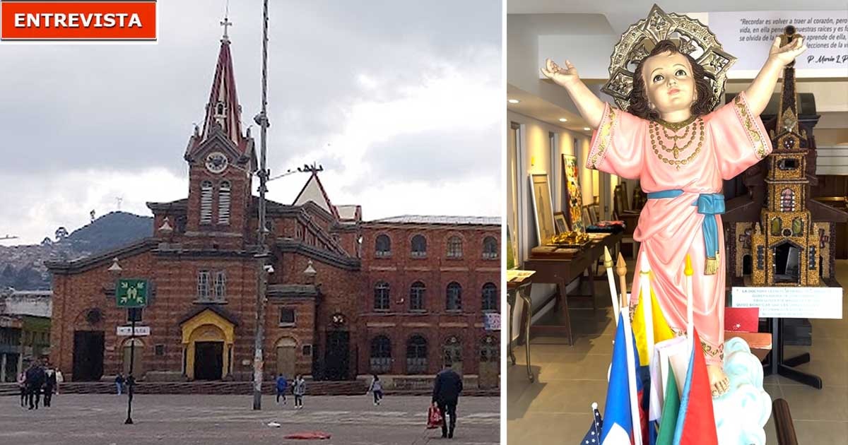 La historia de cómo un sacerdote italiano fundó la iglesia del 20 de Julio, la casa del Divino Niño