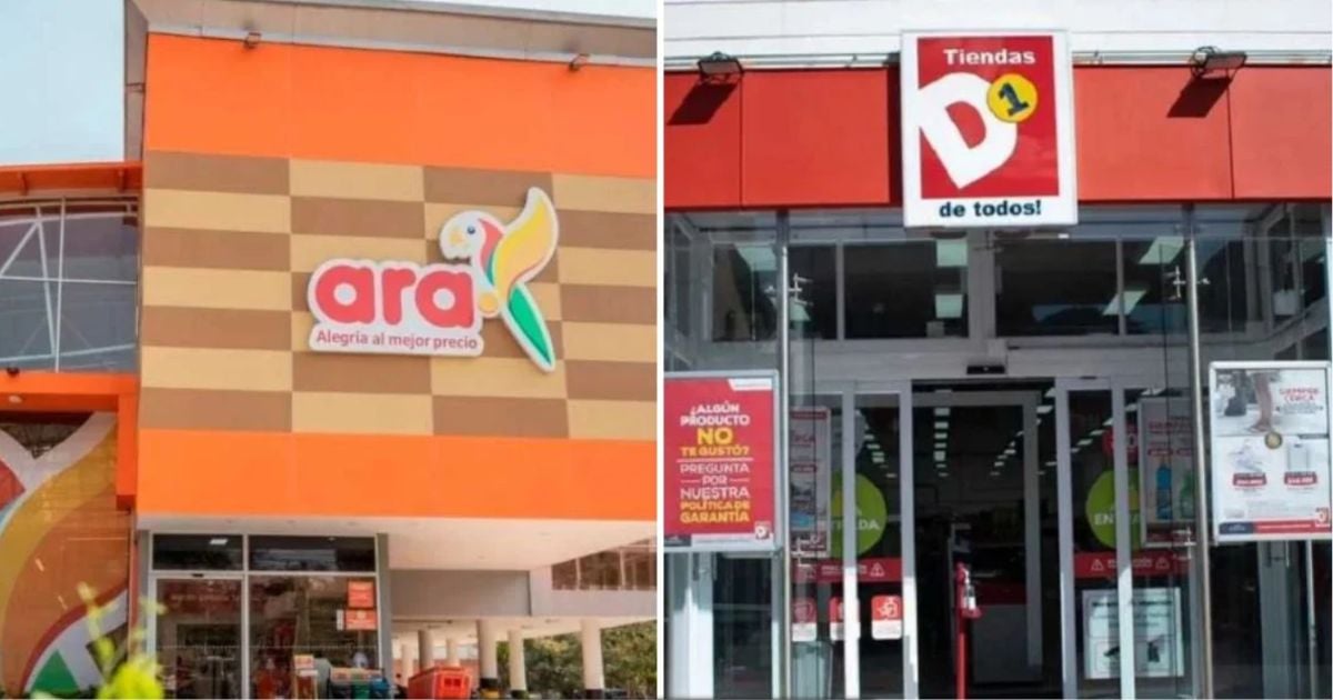 Los productos de Ara y D1 que son lo mismo pero con diferente nombre