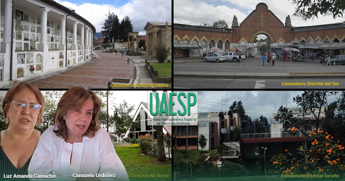 Cartageneros, santandereanos y un panameño son quienes manejan los 4 cementerios de Bogotá