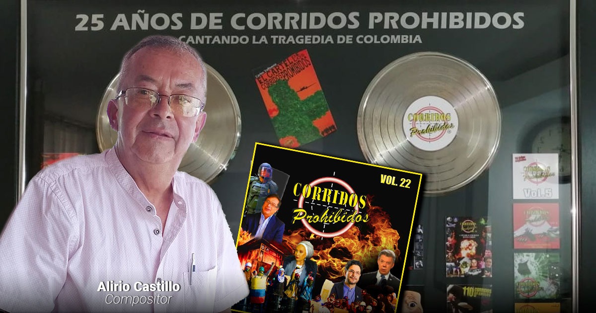 El empresario colombiano que supo hacer plata con la “Cruz de marihuana” y otros corridos prohibidos