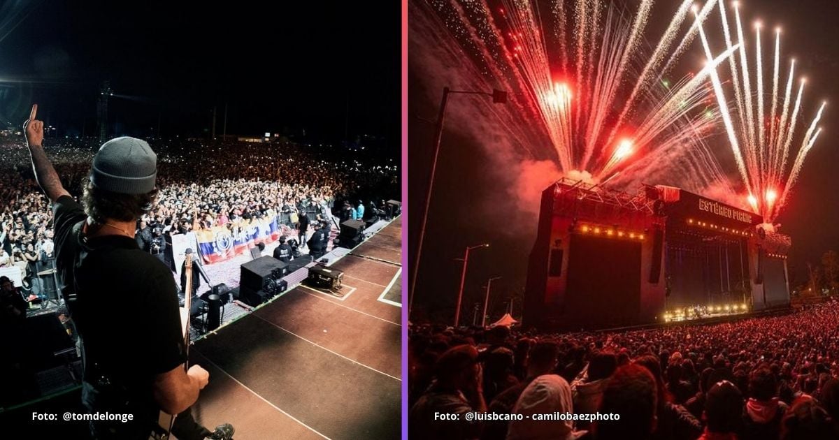 Estéreo Picnic cerró con más de 50.000 personas y los debuts en Colombia de Blink 182 y Nicki Nicole
