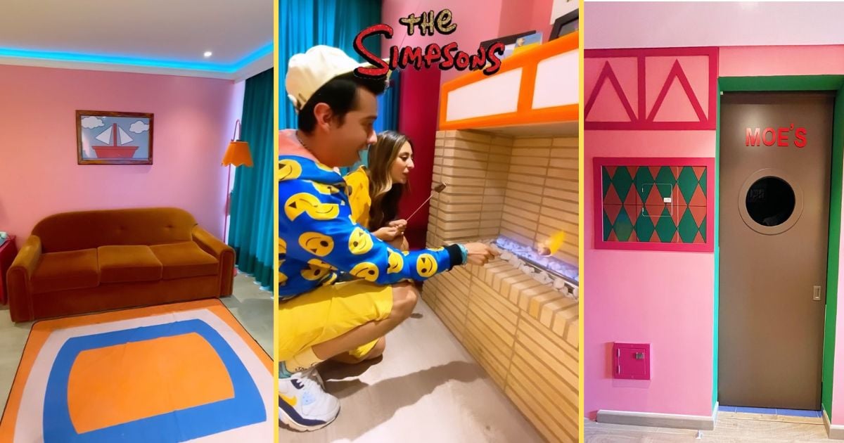 Esto cuesta alquilar una noche en el apartamento temático de Los Simpson que está en Bogotá