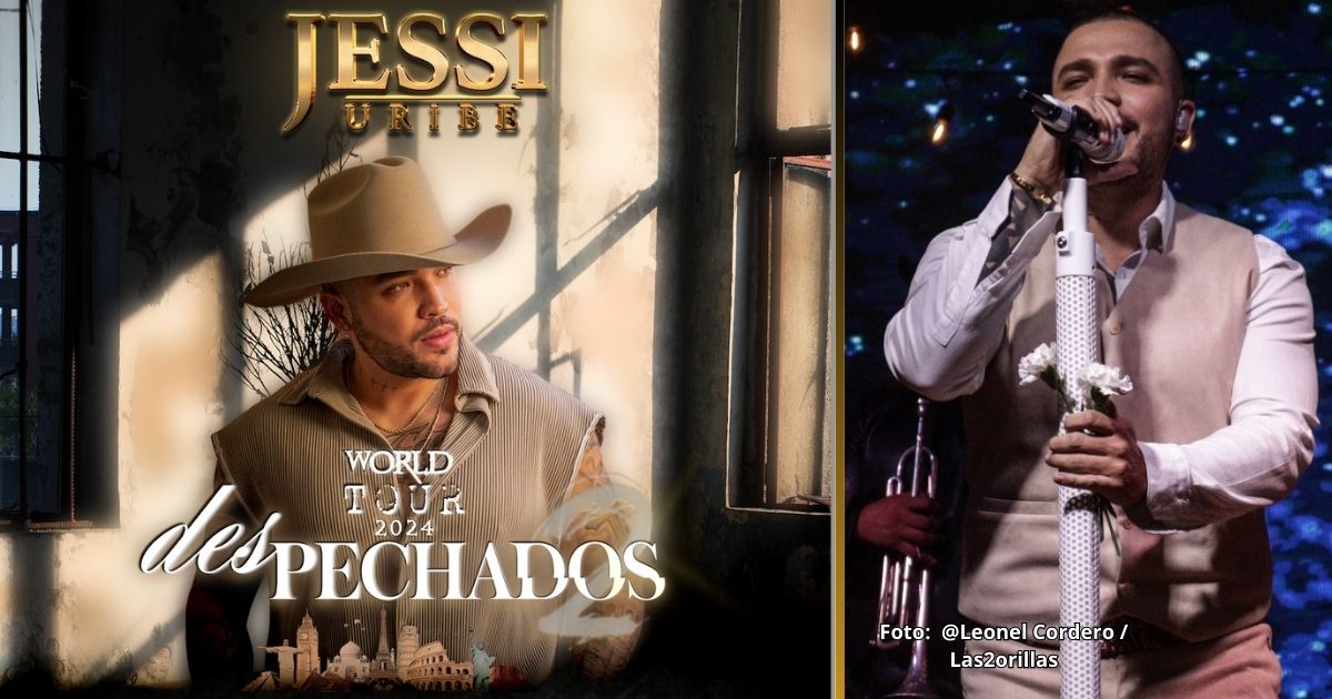 La impresionante gira internacional de Jessi Uribe ¿Cuáles son los países que conquistará con su música?