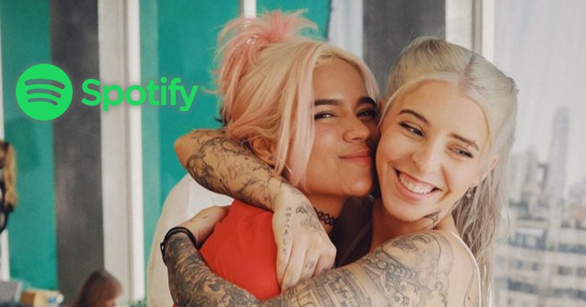 Tres colombianas son las reinas de Spotify; las extranjeras a duras penas superan sus reproducciones