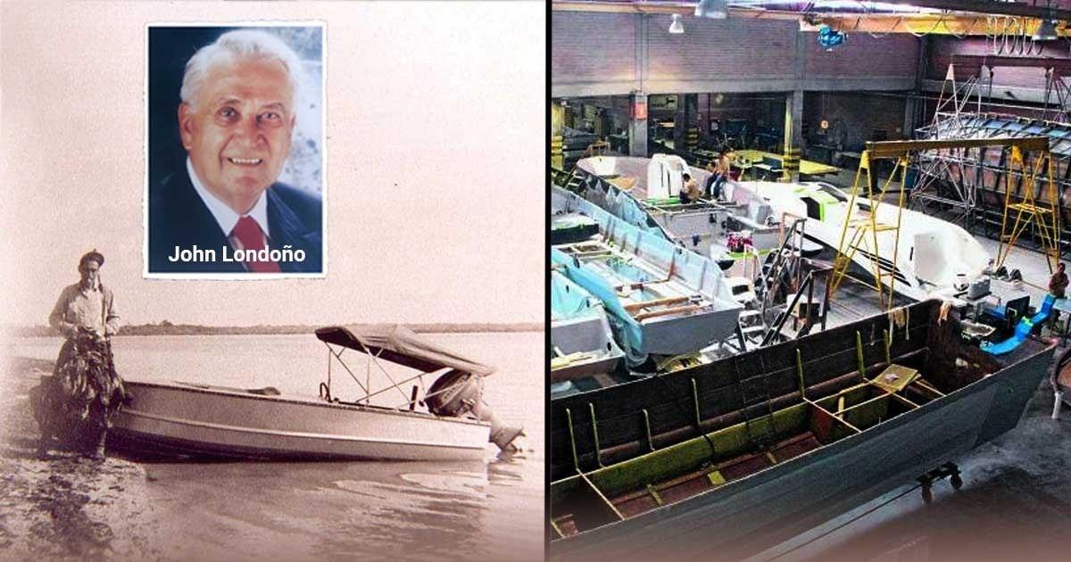 El paisa que hizo de un hobbie una fábrica de lanchas que hasta los militares las compran