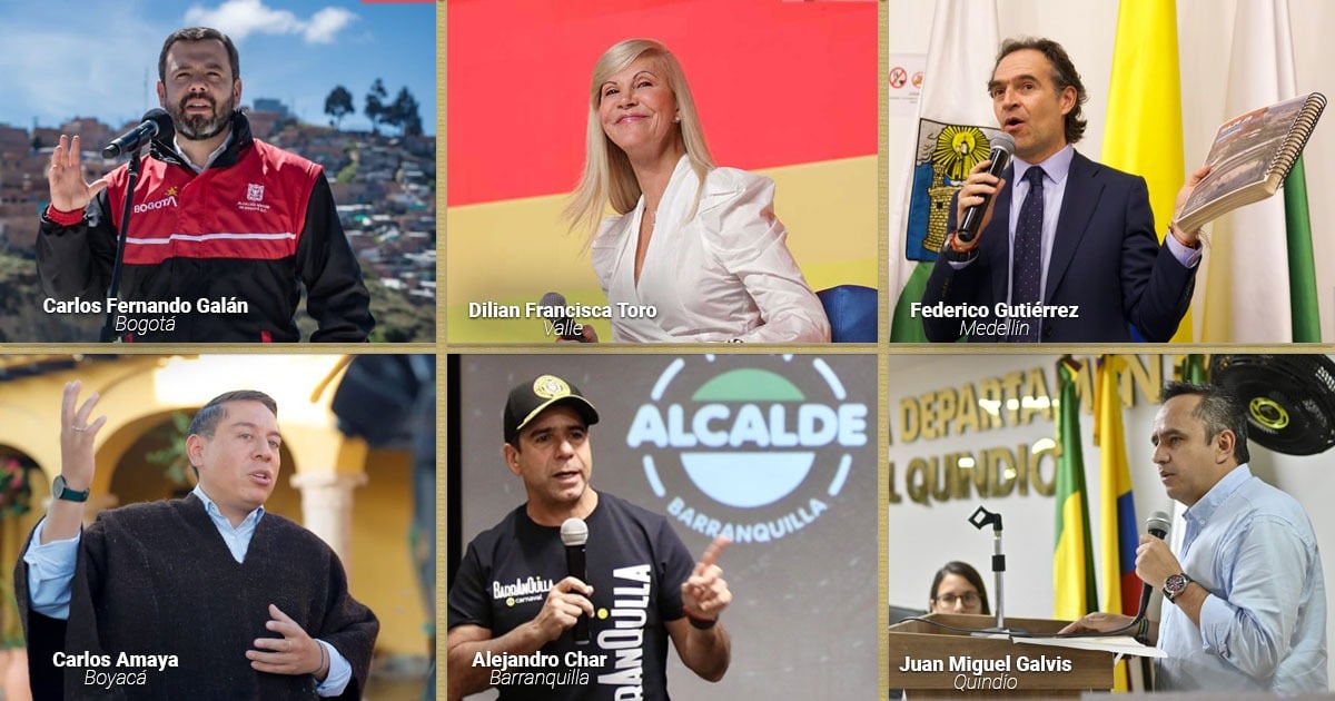 Cuánto ganan los alcaldes Galán, Fico, Char y los gobernadores Dilian Francisca y Verano de la Rosa
