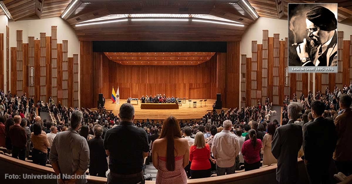 Así quedó el renovado auditorio León de Greiff de la Universidad Nacional 