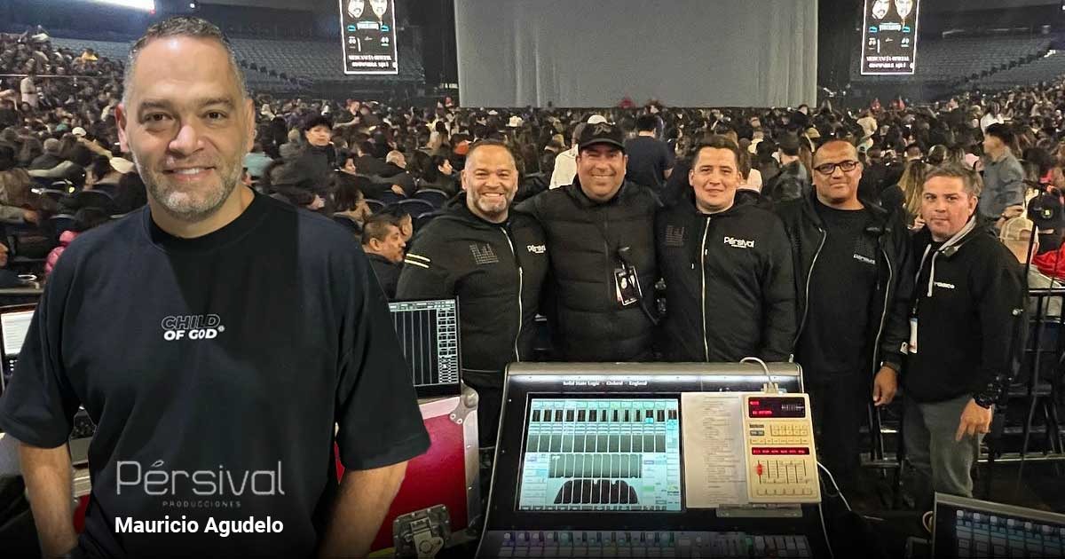 Comenzó haciendo fiestas en Medellín y ahora es el sonidista de Marc Anthony y otros grandes