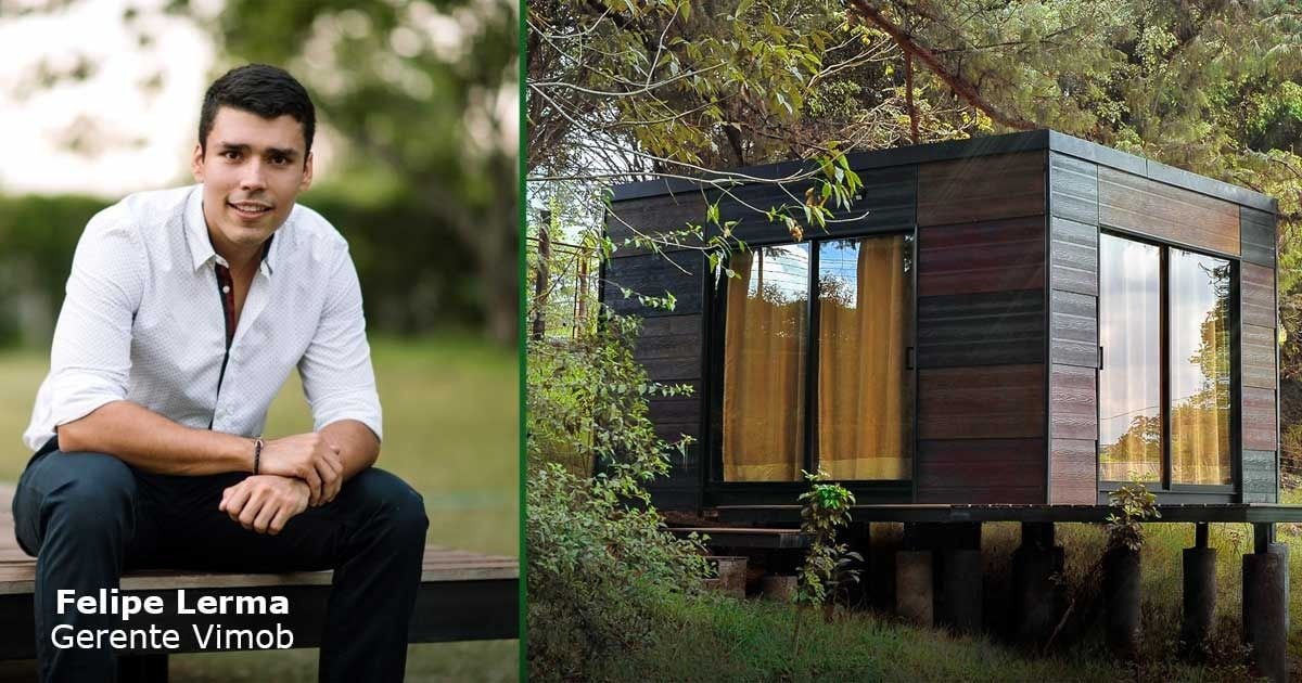 El premiado emprendimiento vallecaucano que hace casas prefabricadas con materiales ecoamigables