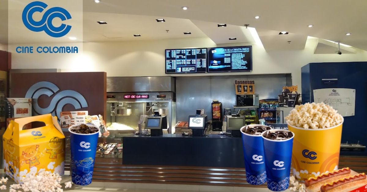 Cuánto bajaron los combos en Cine Colombia, ahora puede comer desde 16 mil