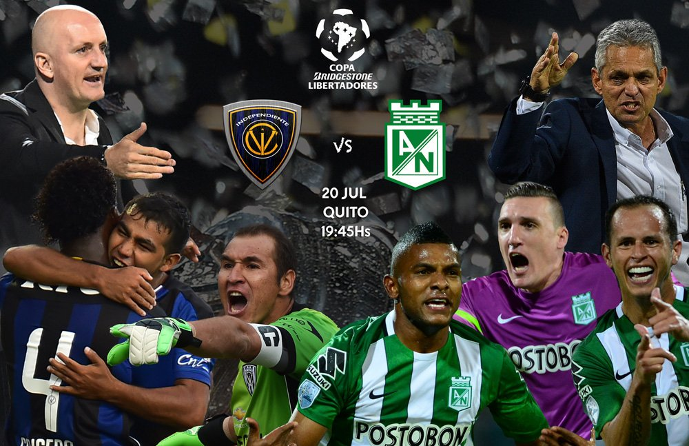 Técnico de Atlético Nacional Pablo Repetto Copa Libertadores