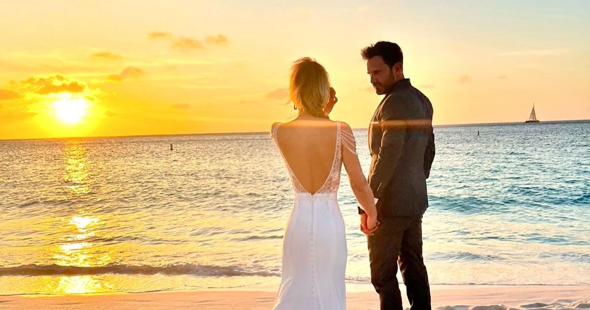 Así fue el último matrimonio de Nataly Umaña y Alejandro Estrada en la playa. La Casa de los Famosos