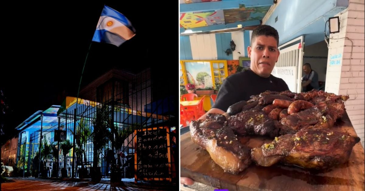 El lugar donde puede comer la típica parrillada hecha por un argentino; se sentirá en Río de la Plata