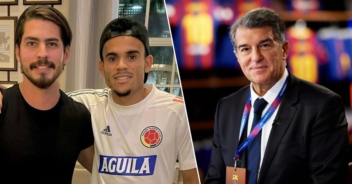 ¿Qué estuvo haciendo el representante de Luis Díaz con el presidente de Barcelona?