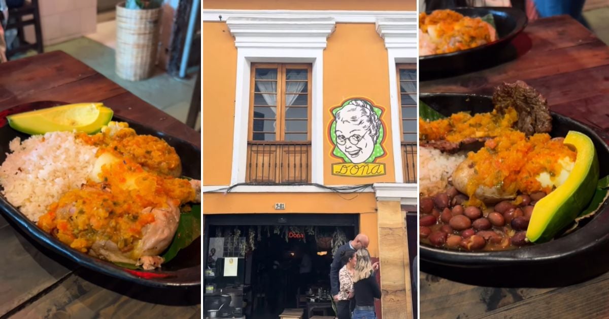 El bello restaurante en Bogotá donde puede comer la típica comida campesina